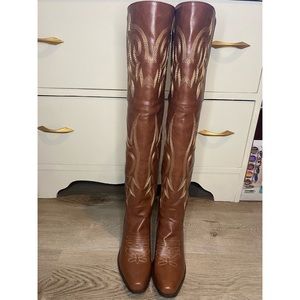Over the Knee Western Fashion Boots